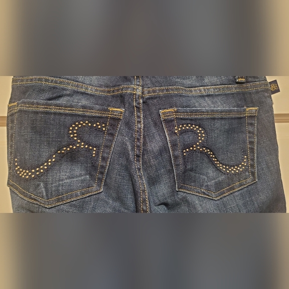 Rock & Republic Denim Mid Rise Boot Cut Size 0 EUC - Picture 4 of 7